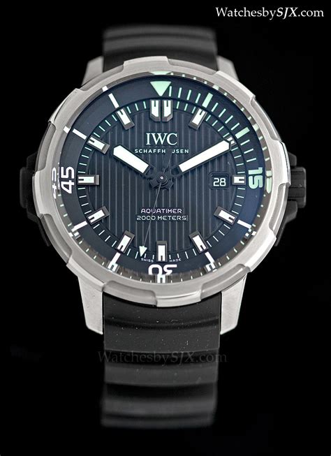 iwc aquatimer 1000|iwc aquatimer 2000 review.